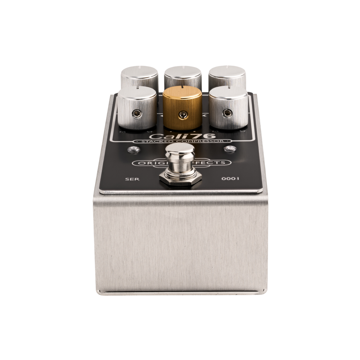 Origin Effects Cali76 Stacked Compressor Effect Pedal, Black