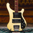 1974 Rickenbacker 4001 Electric Bass Guitar, White w/OHSC - Used