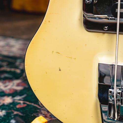 1974 Rickenbacker 4001 Electric Bass Guitar, White w/OHSC - Used