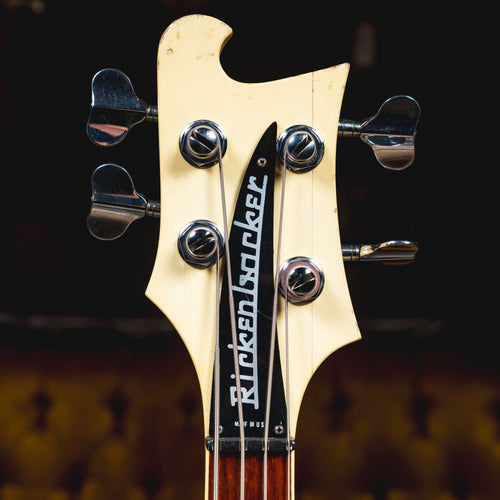 1974 Rickenbacker 4001 Electric Bass Guitar, White w/OHSC - Used