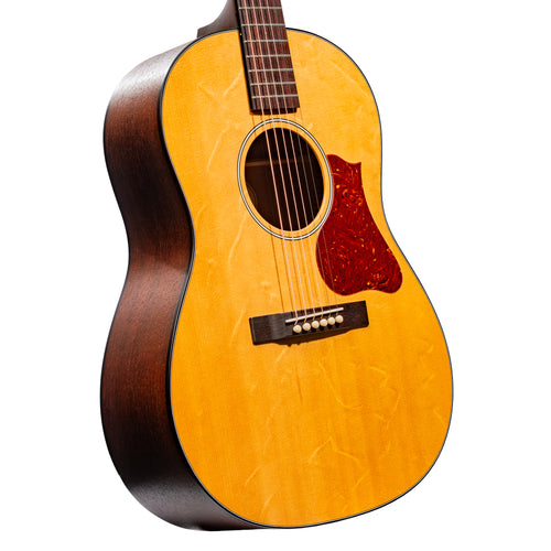 Iris Guitar Company OG Acoustic Guitar, Bearclaw Spruce/Mahogany, Natural