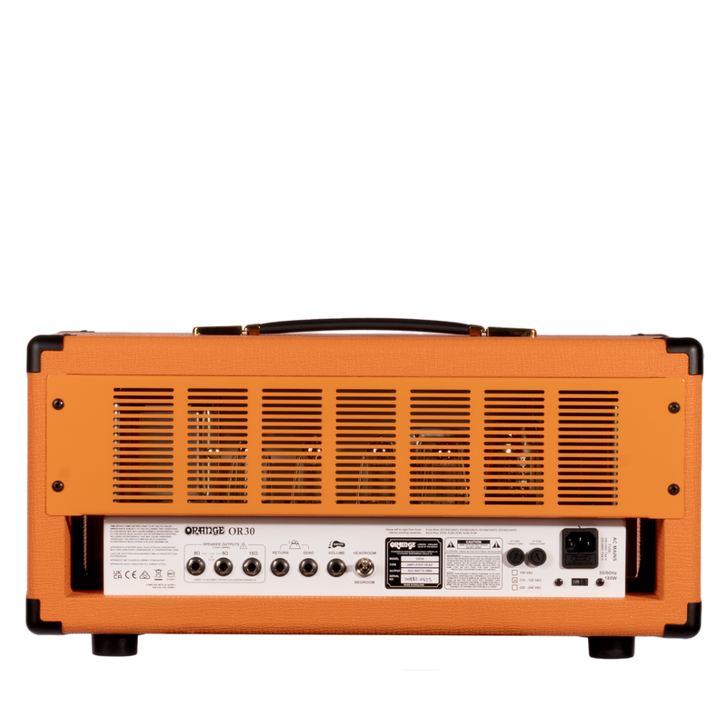 Orange Amps OR30 30-Watt Tube Guitar Amplifier Head, Orange