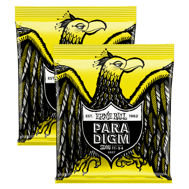 Ernie Ball 2-Pack 11-54 Paradigm Beefy Slinky Electric Guitar Strings