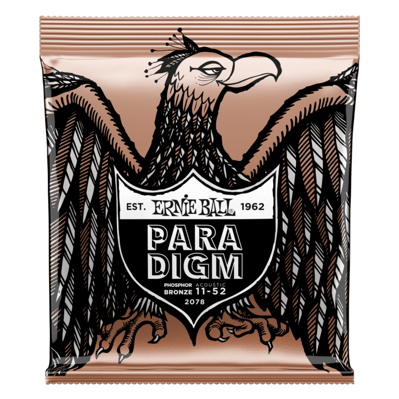 Ernie Ball 11-52 Paradigm Light Phosphor Bronze Acoustic Guitar Strings