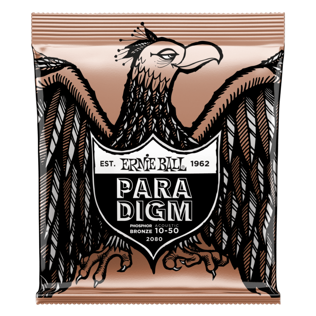 Ernie Ball 10-50 Paradigm Extra Light Phosphor Bronze Acoustic Guitar Strings