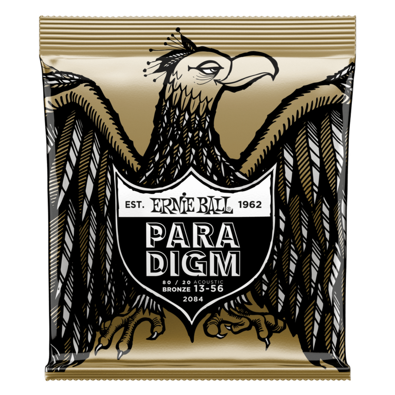 Ernie Ball 13-56 Paradigm Medium 80/20 Bronze Acoustic Guitar Strings