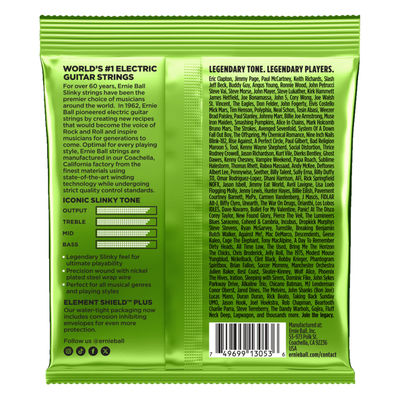 Ernie Ball Titan Slinky Nickel Wound Electric Guitar Strings, 11-56