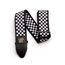 Ernie Ball Jacquard Guitar Strap, Black and White Checkered