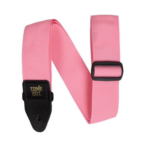 Ernie Ball Polypro Guitar/Bass Strap, Pink Sunrise