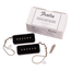 Fralin P90 Single Coil Electric Guitar Pickup Set, Soapbar, Gibson Wire, Stock Output, Black