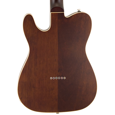 Reverend Eastsider Custom Electric Guitar, Ebony Fingerboard, Satin Dark Violin Brown
