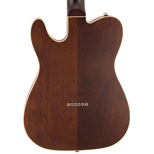 Reverend Eastsider Custom Electric Guitar, Ebony Fingerboard, Satin Dark Violin Brown