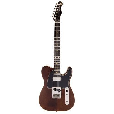 Reverend Eastsider Custom Electric Guitar, Ebony Fingerboard, Satin Dark Violin Brown