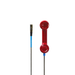 Trash Talk Audio Payphone Microphone, Red