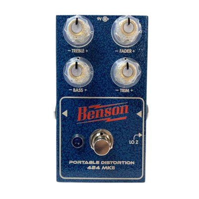 Benson Amps Portable Distortion 424 MKII Preamp Effect Pedal