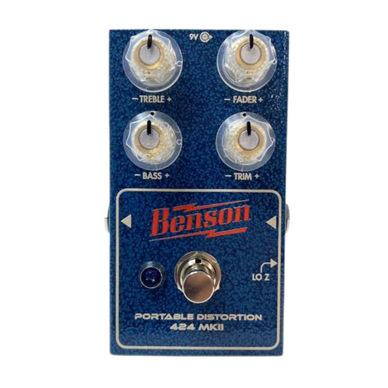 Benson Amps Portable Distortion 424 MKII Preamp Effect Pedal
