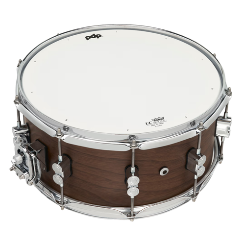 Pacific Limited Edition Maple/Walnut 6.5x14" Snare Drum, Natural Satin