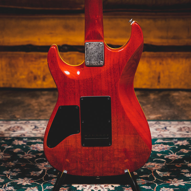 2019 Pensa MK I Plus, Two-Tone Cherry Burst w/ Mono Sleeve - Used
