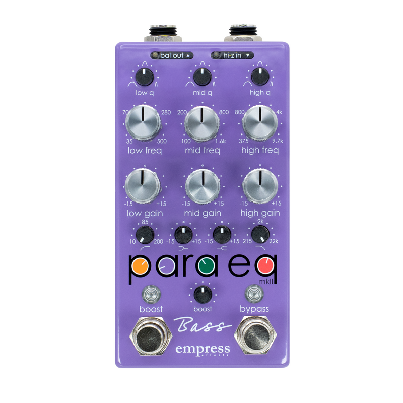 bass expander pedal Empress Effects