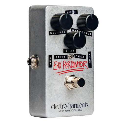 Electro-Harmonix Percolator Harmonic Saturator Fuzz Effect Pedal