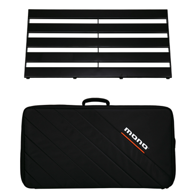 Mono Large Pedalboard Rail w/ Stealth Club Accessory Case, Black