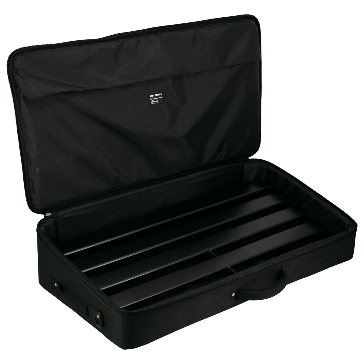 Mono Large Pedalboard Rail w/ Stealth Club Accessory Case, Black