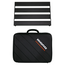 Mono Small Pedalboard Rail w/ Stealth Club Accessory Case, Black