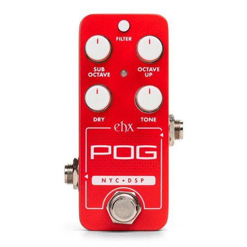 octave effects pedal Electro Harmonix Pico POG Polyphonic Octave Generator Effect Pedal