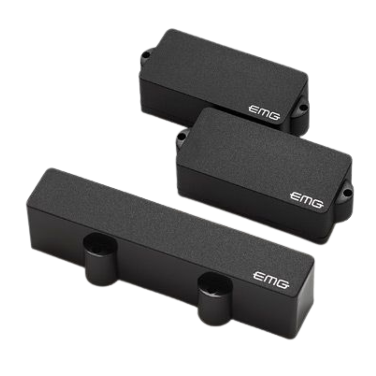 EMG Active Ceramic PJ Bass Pickup Set, Black