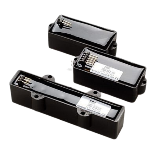 EMG Active Ceramic PJ Bass Pickup Set, Black