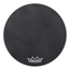 Remo Powermax Black Suede Crimplock Bass Drumhead, 24"