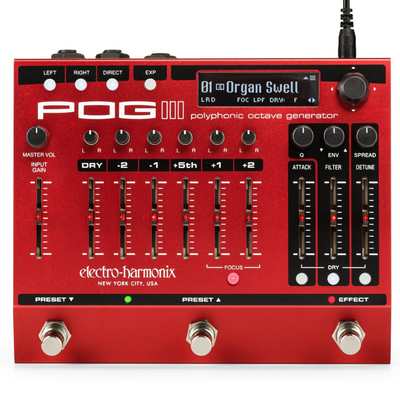 Electro Harmonix POG3 Polyphonic Octave Generator Effect Pedal