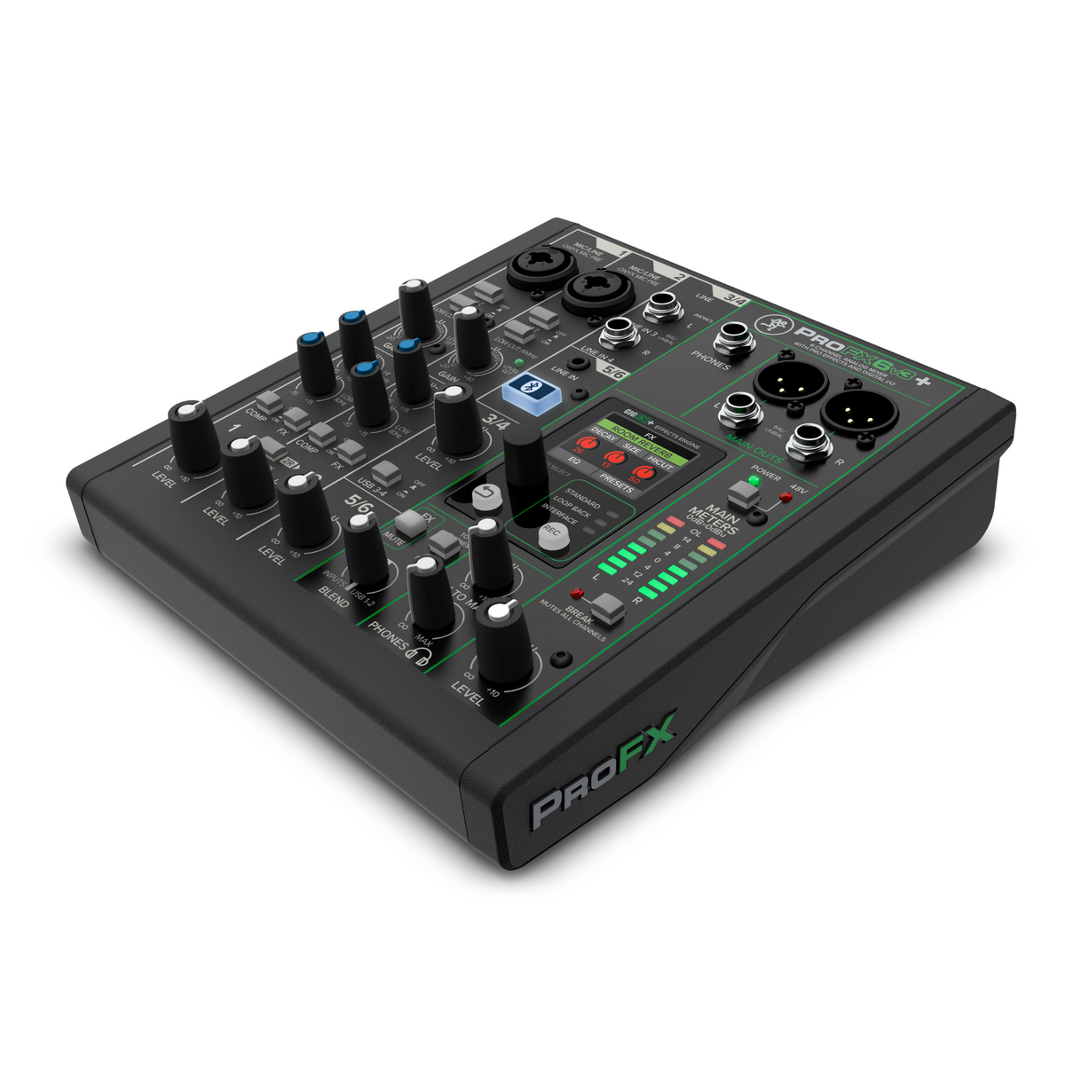 Mackie ProFXv3+ 6-Channel Analog Mixer w/Bluetooth – Russo Music