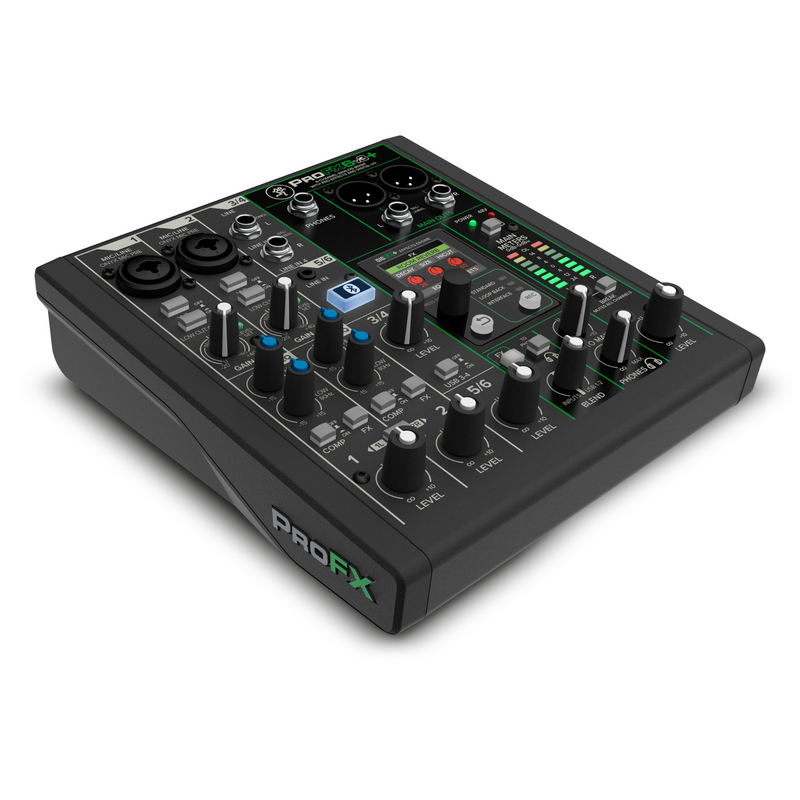 Mackie ProFXv3+ 6-Channel Analog Mixer w/Bluetooth