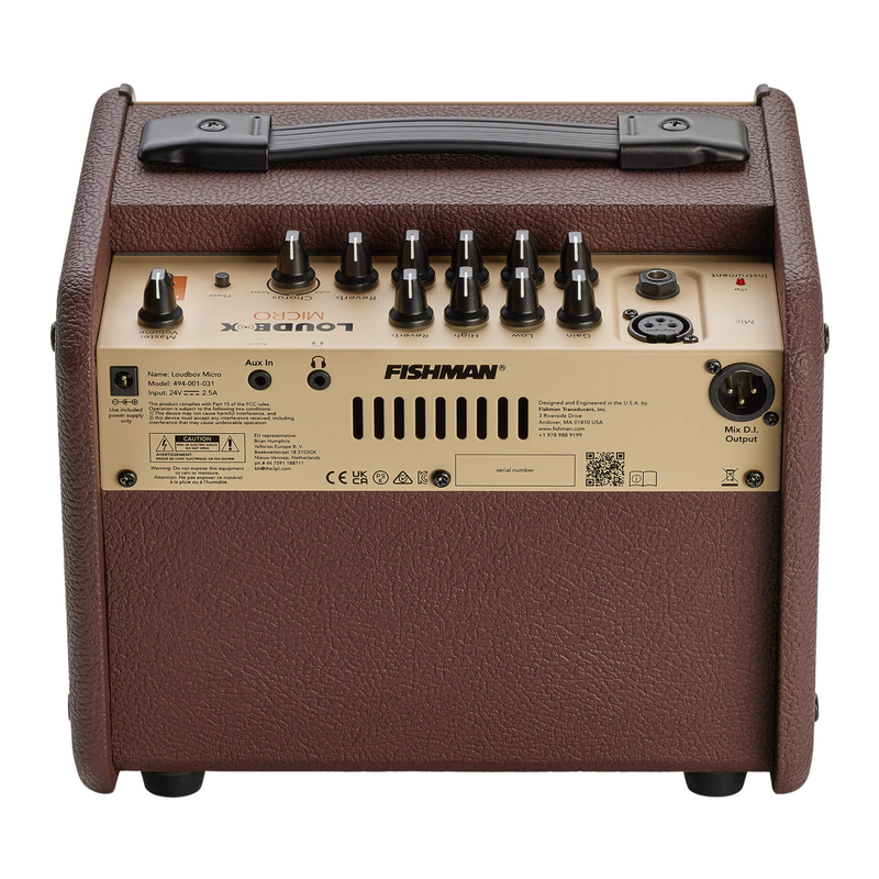 Fishman Loudbox Micro Acoustic Amplifier, 40 Watts
