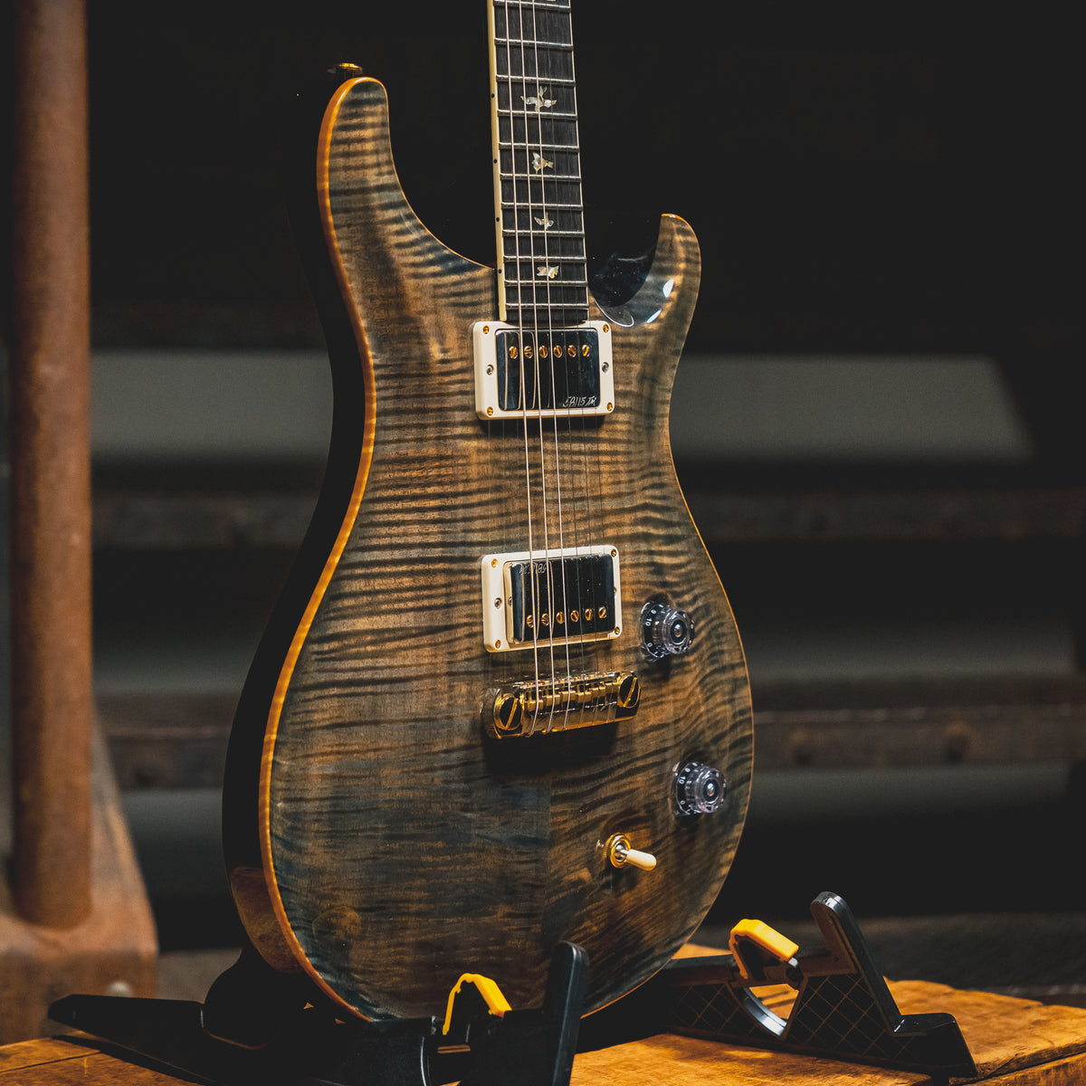 2017 PRS McCarty 10 Top Electric Guitar, Faded Denim w/OHSC - Used