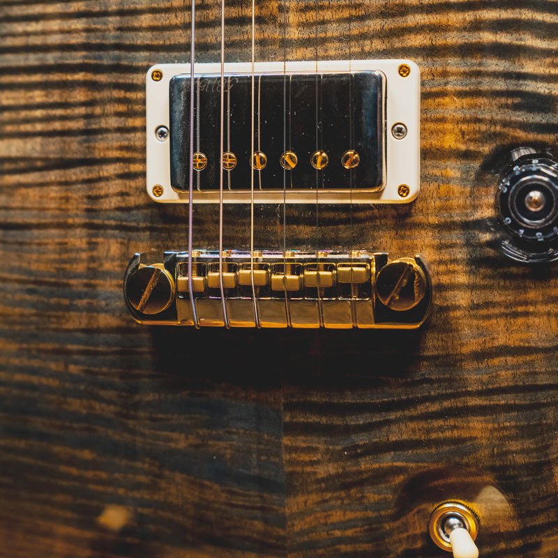 2017 PRS McCarty 10 Top Electric Guitar, Faded Denim w/OHSC - Used