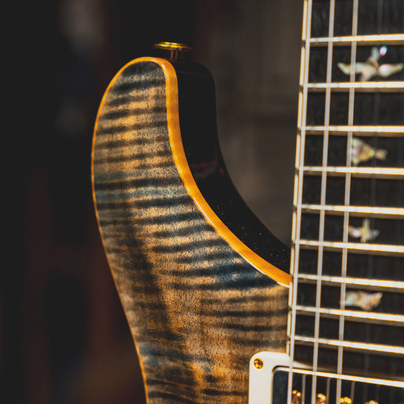 2017 PRS McCarty 10 Top Electric Guitar, Faded Denim w/OHSC - Used