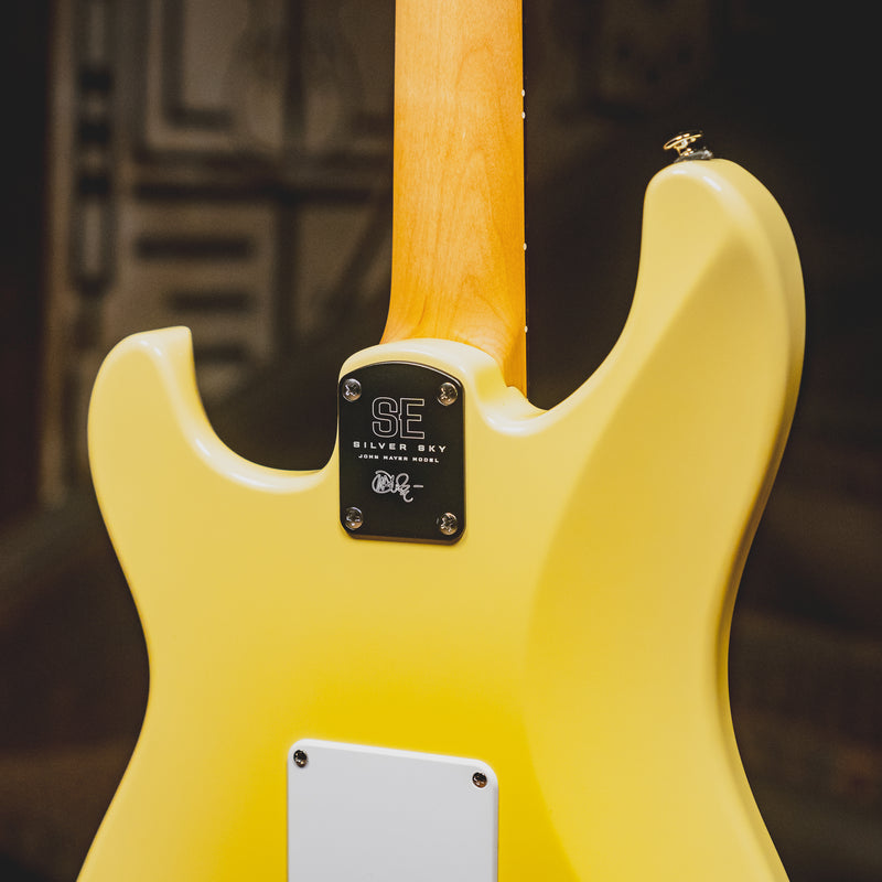 2023 PRS Silver Sky SE Electric Guitar, Moon White w/OGB - Used