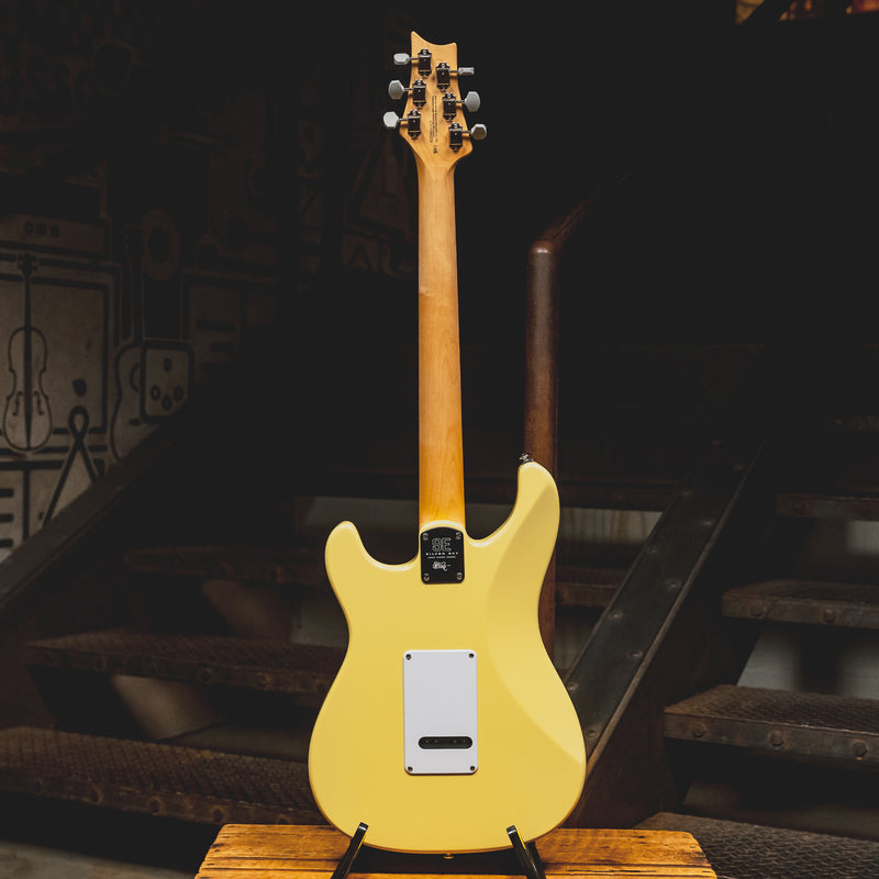 2023 PRS Silver Sky SE Electric Guitar, Moon White w/OGB - Used