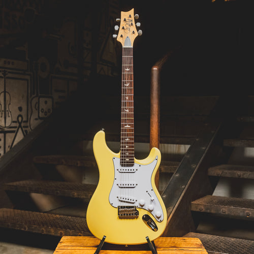 2023 PRS Silver Sky SE Electric Guitar, Moon White w/OGB - Used