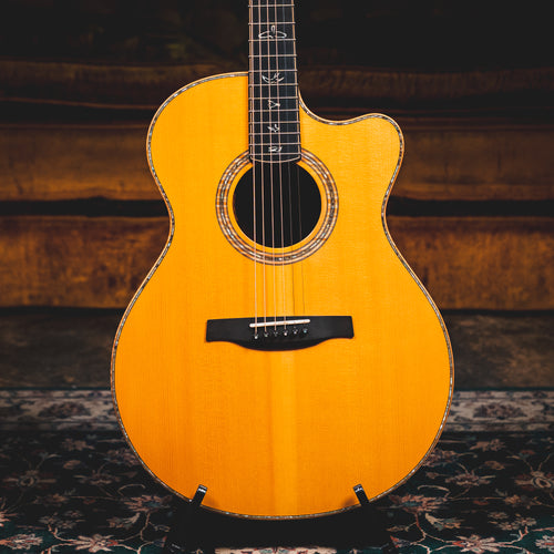 2014 PRS Angelus Cutaway Acoustic-Electric Guitar, Natural w/ OHSC - Used