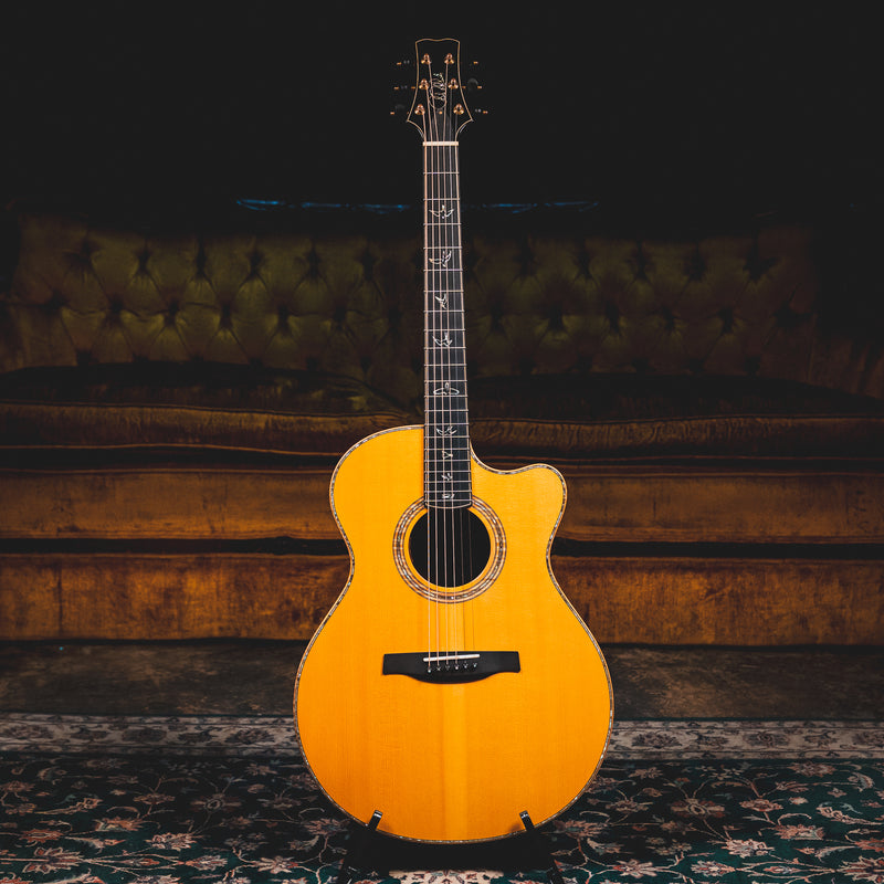 2014 PRS Angelus Cutaway Acoustic-Electric Guitar, Natural w/ OHSC - Used