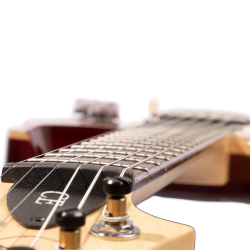 PRS CE24 Semi-Hollow Electric Guitar, Dark Cherry Sunburst