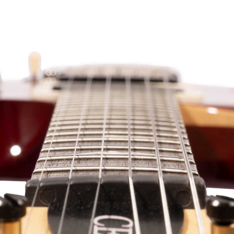 PRS CE24 Semi-Hollow Electric Guitar, Dark Cherry Sunburst
