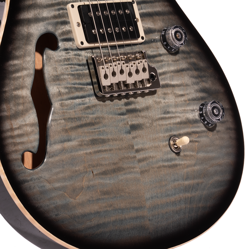 PRS CE 24 Semi-Hollow Electric Guitar, Faded Blue Smokeburst