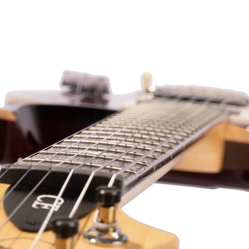 PRS CE 24 Semi-Hollow Electric Guitar, Fire Red Burst