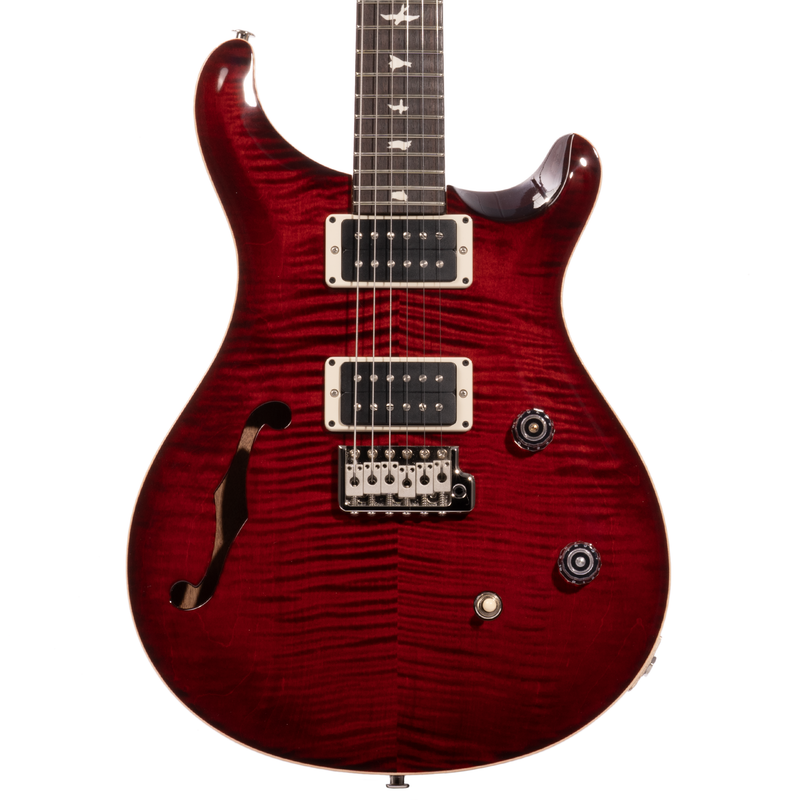 PRS CE 24 Semi-Hollow Electric Guitar, Fire Red Burst
