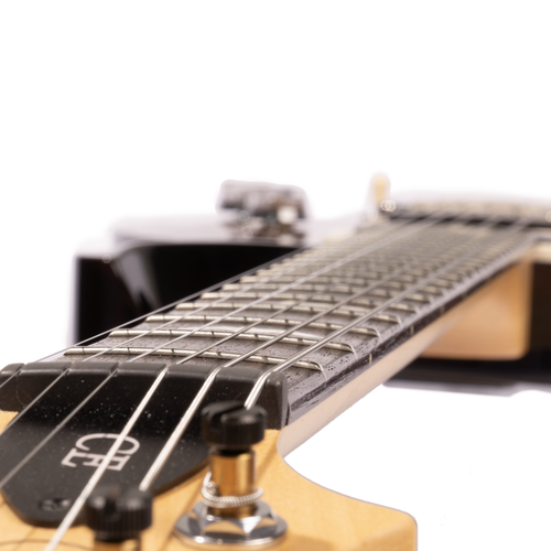 PRS CE24 Semi-Hollow Electric Guitar, Black Amber