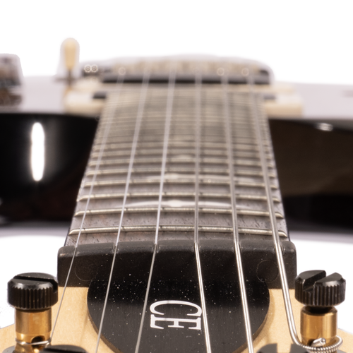 PRS CE24 Semi-Hollow Electric Guitar, Black Amber